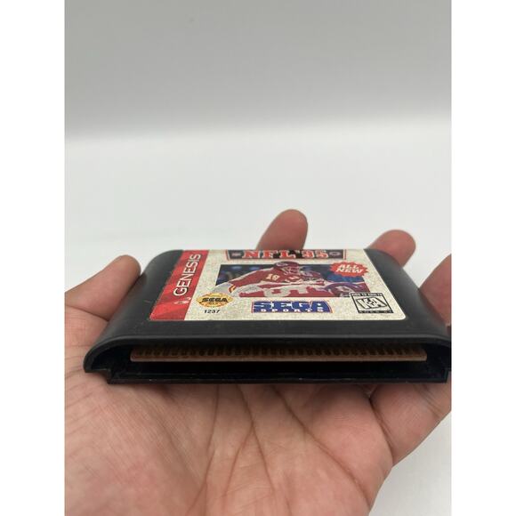 NFL '95 - Sega Genesis Game Authentic, Tested & Working. Cartridge Only. - Picture 4 of 5